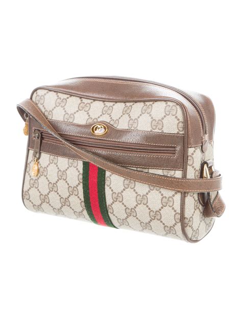 old gucci crossbody bag|authentic vintage gucci crossbody bag.